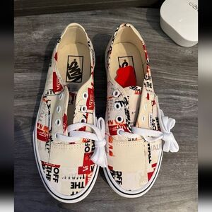 Vans Off The Wall Packing Tape Sneakers Sz 5.5